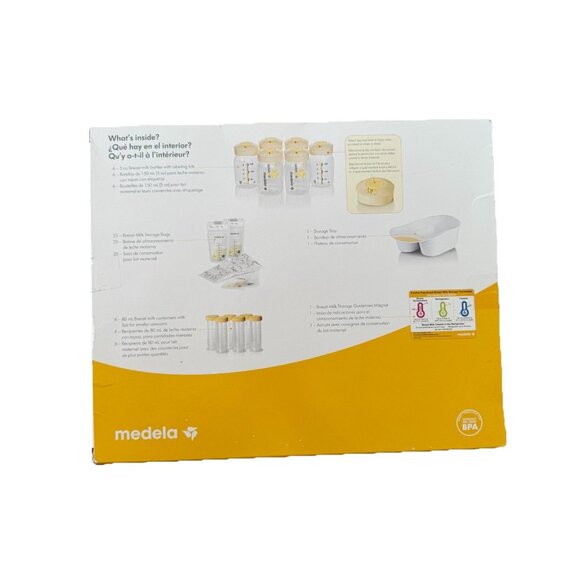 Medela Breast Milk Storage Solution Breastfeeding Pump Supplies & Containers NEW - Picture 2 of 5